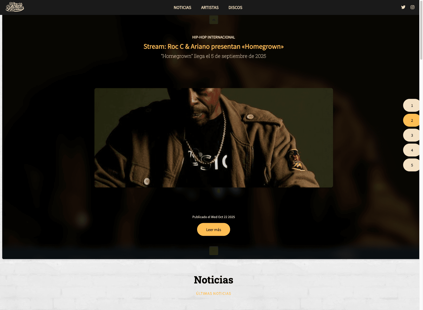 Versos Perfectos, edición 2025